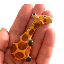 Load image into Gallery viewer, Wooden Minimal Giraffe Shelf Figurine Decoration