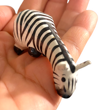 Load image into Gallery viewer, Wooden Minimal Zebra Shelf Figurine Decoration