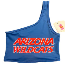 Load image into Gallery viewer, University of Arizona Navy One Shoulder Top