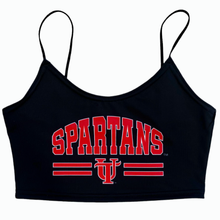 Load image into Gallery viewer, Tampa Spartans Black Spaghetti Tank