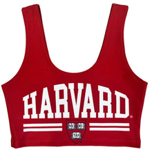 Load image into Gallery viewer, Harvard Crimson Crop Tank Top