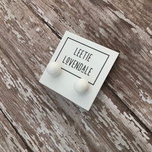 Load image into Gallery viewer, White Ball Stud Earrings