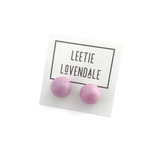 Load image into Gallery viewer, Lilac Ombre' Ball Stud Earrings