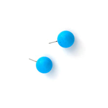 Load image into Gallery viewer, Turquoise Jumbo Ball Stud Earrings