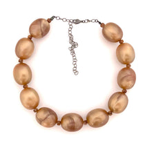 Load image into Gallery viewer, Copper Marbled Aura Glow Marco Necklace