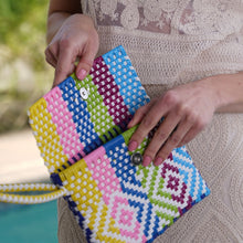 Load image into Gallery viewer, Handwoven Recycled Plastic Wristlet