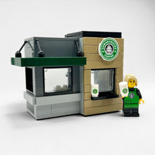 Load image into Gallery viewer, SomanyBucks Coffee Stand with Barista Minifig