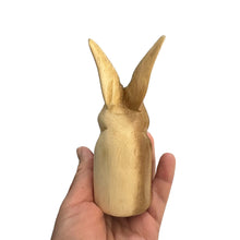 Load image into Gallery viewer, Wooden Standing Bunny Figurine Decoration