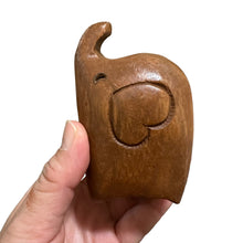 Load image into Gallery viewer, Tall Dark Oak Love Elephant