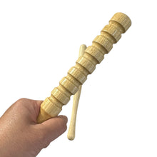 Load image into Gallery viewer, Wooden Guiro – Montessori Rhythm Instrument for Kids’ Music Learning