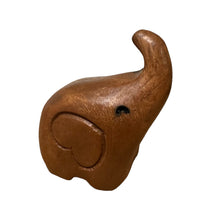 Load image into Gallery viewer, Small Dark Oak Love Elephant