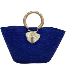 Load image into Gallery viewer, Woven Palm Beach Tote