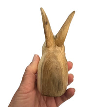 Load image into Gallery viewer, Wooden Standing Bunny Figurine Decoration