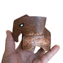 Load image into Gallery viewer, Dark Oak Ninja Elephant