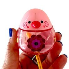 Load image into Gallery viewer, Clear Water Whistle Bird - Whimsical Water-Filled Whistle (Pink)