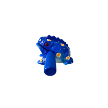 Load image into Gallery viewer, 1.5" Wooden Musical Frog - Winter Design (Percussion Instrument)