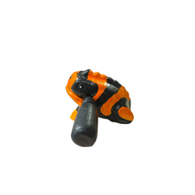 Load image into Gallery viewer, 1.5" Extra Small Orange Dart Frog Musical Frog Percussion Instrument