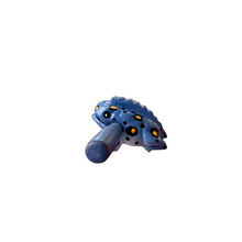 Load image into Gallery viewer, 1.5" Wooden Musical Frog - Stone Design (Percussion Instrument)