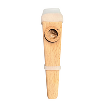 Load image into Gallery viewer, Wooden Kazoo – Handcrafted Hum Sound Toy for Kids &amp; Adults – Natural Musical Fun Instrument