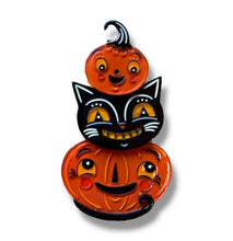 Load image into Gallery viewer, Jolly Jack Pumpkin Stack Brooch by Johanna Parker x Lipstick &amp; Chrome