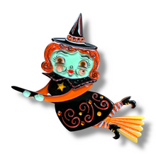 Load image into Gallery viewer, Broomhilda Brooch by Johanna Parker x Lipstick &amp; Chrome