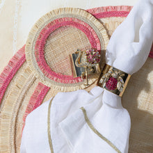 Load image into Gallery viewer, Flamingo napkin rings, set of two