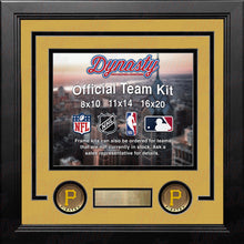 Load image into Gallery viewer, Pittsburgh Pirates Custom MLB Baseball 11x14 Picture Frame Kit (Multiple Colors)