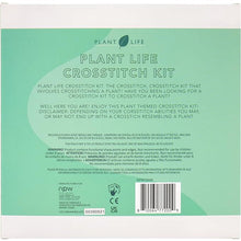 Load image into Gallery viewer, Plant Life Crosstitch Kit | Embroidery Crafts Tool Set