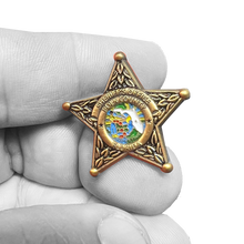 Load image into Gallery viewer, BFP-013 Polk County Florida Deputy Sheriff Lapel Pin Grady Judd