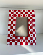 Load image into Gallery viewer, Checkered Heart Photo Frame