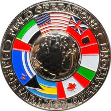 Load image into Gallery viewer, DL8-06 CBP OFO Field Operations Canada Preclearance Field Ops Challenge Coin CBPO Officer