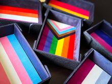 Load image into Gallery viewer, Pride Dice Tray of Folding™ Magnetic - Asexual