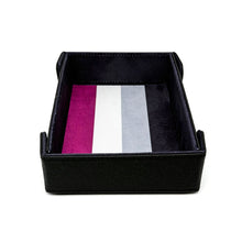 Load image into Gallery viewer, Pride Dice Tray of Folding™ Magnetic - Asexual