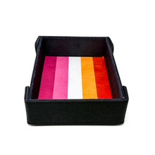 Load image into Gallery viewer, Pride Dice Tray of Folding™ Magnetic - Lesbian