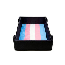 Load image into Gallery viewer, Pride Dice Tray of Folding™ Magnetic - Transgender
