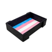 Load image into Gallery viewer, Pride Dice Tray of Folding™ Magnetic - Transgender