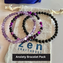 Load image into Gallery viewer, Anxiety Bracelet Pack (Set Of 3)