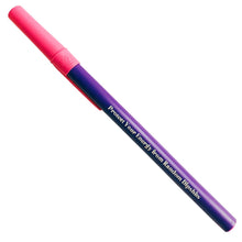 Load image into Gallery viewer, Protect Your Energy From Random Dipshits Ballpoint Pen in Violet | Gen Z Aesthetic Blue Ink