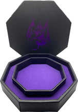 Load image into Gallery viewer, Purple Dragon Tray of Holding™ Dice Tray by Norse Foundry