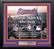 Load image into Gallery viewer, Phoenix Suns Custom NBA Basketball 16x20 Picture Frame Kit (Multiple Colors)