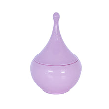 Load image into Gallery viewer, Teardrop Jars in Purple Tweed
