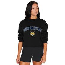 Load image into Gallery viewer, Quinnipiac Black Crewneck
