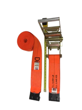 Load image into Gallery viewer, DiamondWeave™ 2" x 27 Ft Ratchet Strap w/ Flat Hooks  | R27FDW