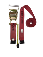 Load image into Gallery viewer, DiamondWeave™ 4" x 30 Ft Ratchet Strap w/ Flat Hooks  | R430FDW