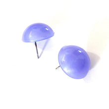 Load image into Gallery viewer, Lavender Aura Glow Retro Button Studs