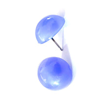 Load image into Gallery viewer, Lavender Aura Glow Retro Button Studs