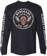Load image into Gallery viewer, RC Chain Skull Men's  Long Sleeve Shirt