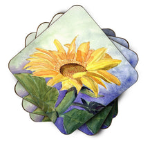 Load image into Gallery viewer, Flower - Sunflower Coasters - Set of 4 Lightweight Foam, Absorbent Drink Coasters