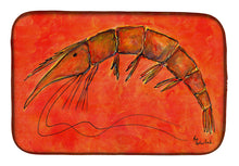 Load image into Gallery viewer, Shrimp Dish Drying Mat – Absorbent, Artistic Kitchen Essentials RDR2012DDM