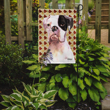 Load image into Gallery viewer, Cooper Fall Leaves Boxer Garden Flag – Decorative Outdoor Yard Flag RDR3007GF